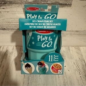Melissa & Doug Play to Go Ice Cream Play Set NEW